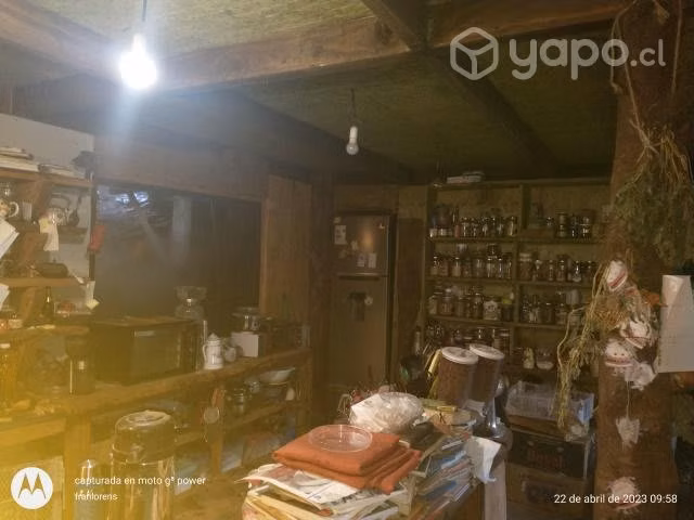 Parcela con casa, excelente ubicación