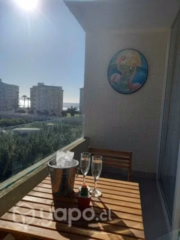 Departamento a pasos de la playa y vista al mar