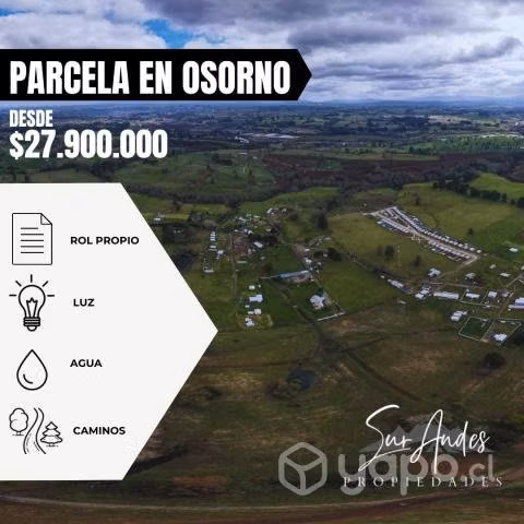 Parcela a 3km de Osorno