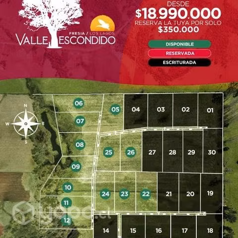 Parcelas Valle Escondido