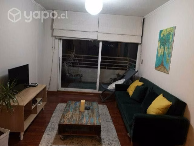 Depto. 2 dorm, 2 baños, vista al mar valparaíso