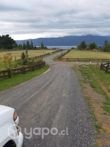 Maravillosa parcela con vista al lago y volcán
