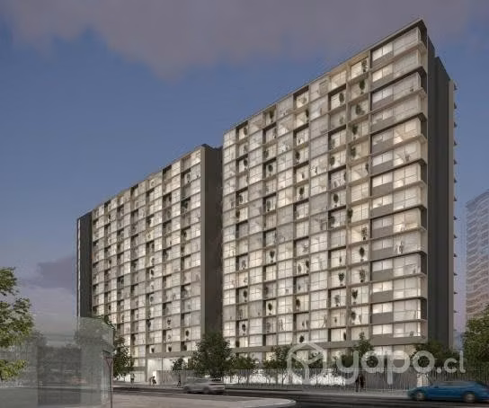 IDepartamento nuevo 1D 1B a 500mts metro Ñuble
