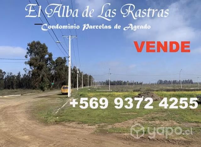 Vendo Parcela Camino Las Rastras
