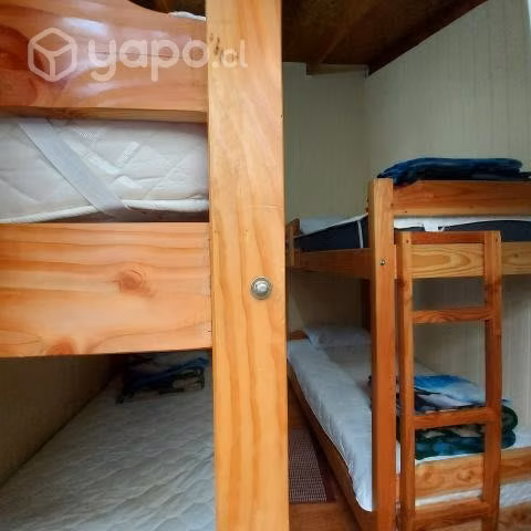 Cabaña 6 Pers. 3 Dormitorios Sep. a Marzo 2025