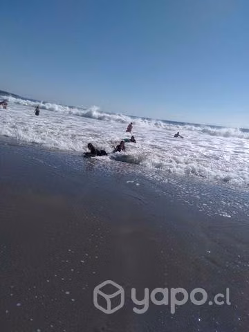 Arriendo cabaña en playa san carlos comuna el tabo