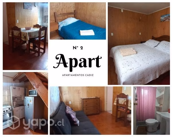 Cabaña para 3 personas en valdivia