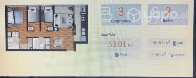 Departamento; Centrico , Con Estacionamiento Y Bod