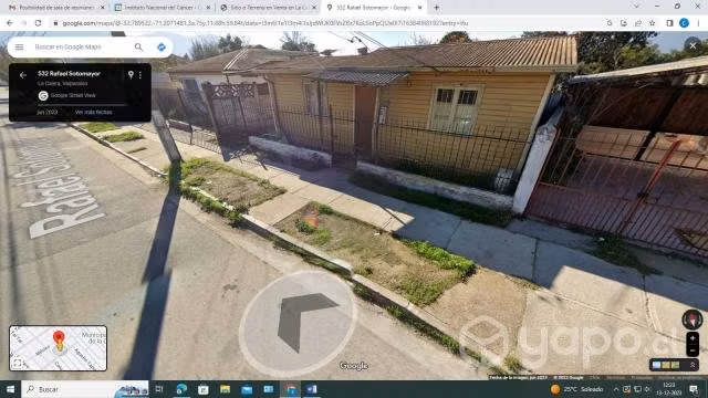 Vendo terreno con casa basica