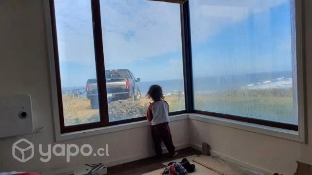 Casa frente al mar en altura con quincho, sauna y