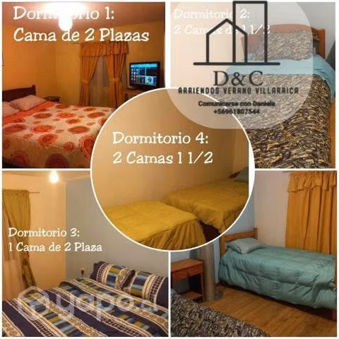 Arriendo casas en Villarrica temporada de verano