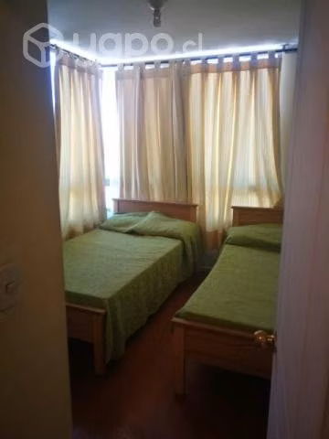 Arriendo dpto amoblado 2 dormitorios