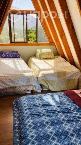 Cabaña con piscina y jacuzzi