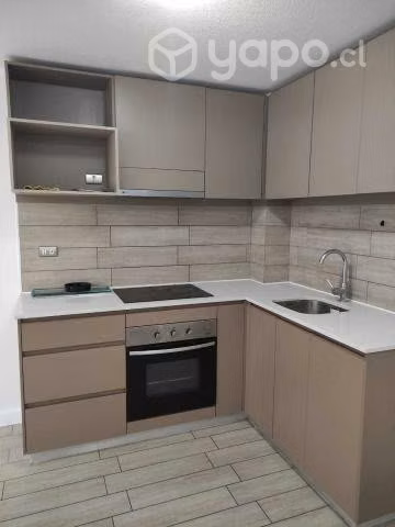 Lindo depto 2D/2B/1Est/1Bod, Metro Santa Ana