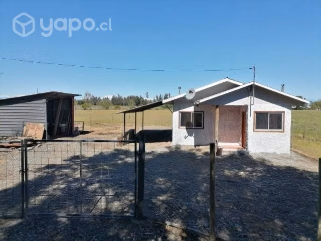 Venta de parcela con casa en Parral