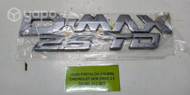 Logo Portalon (CNJ008) Chevrolet New Dmax 2.5 Dies