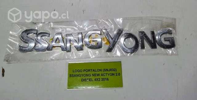 Logo Portalon (SNJ032) Ssangyong New Actyon 2.0