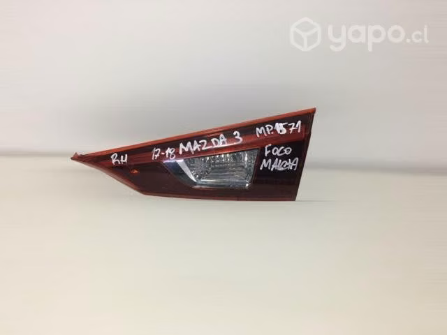 Foco maleta rh mazda 