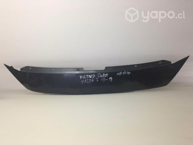 Moldura de capot mazda 