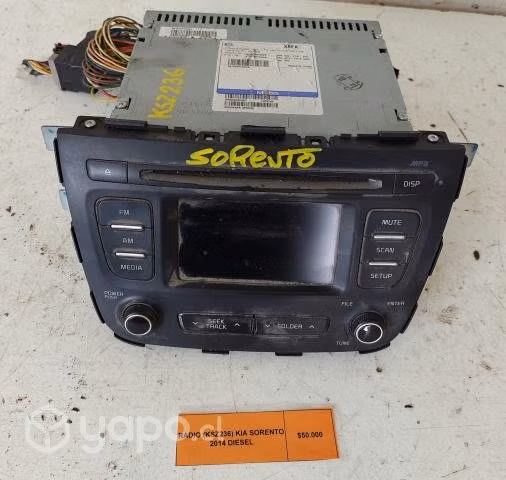 Radio (KSZ236) Kia Sorento 2014 Diesel