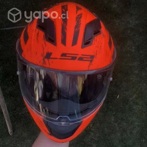 Casco LS2 Naranjo Matte - Imagen 3