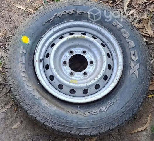 Llanta Fierro Con Neumático 245 70 R16 (CNJ009) Ch