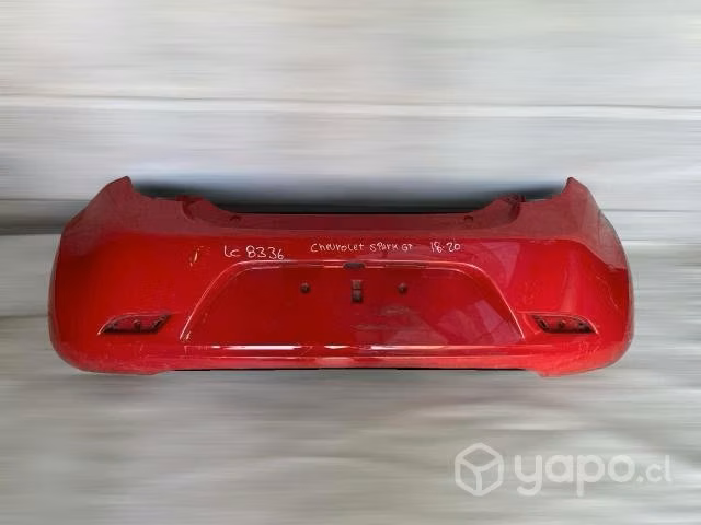 Parachoque trasero chevrolet spark gt 2018-2020