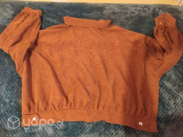 Chaqueta café Shein talla 4XL - Imagen 4