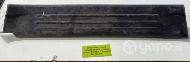 Tapiz Cubre Zocalo Trasero Derecho (SND104) Ssangy