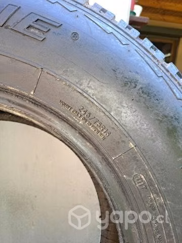 Neumático usado 245 / 75R16 - Imagen 2