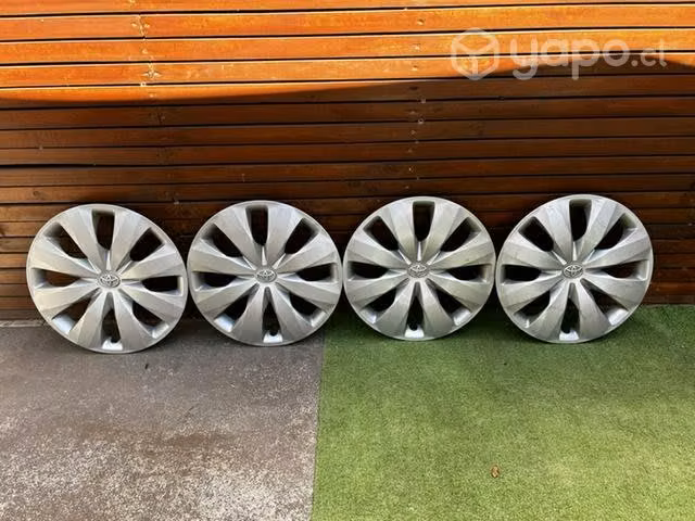 Tapa Ruedas Aro 15 Toyota