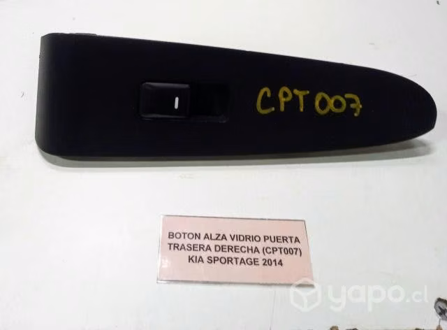 Boton Alza Vidrio Pta tras der (CPT007) Sportage