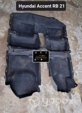 Alfombra de piso Hyundai Accent Rb 21