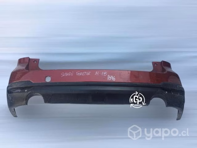 Parachoque trasero subaru forester 2014 2018