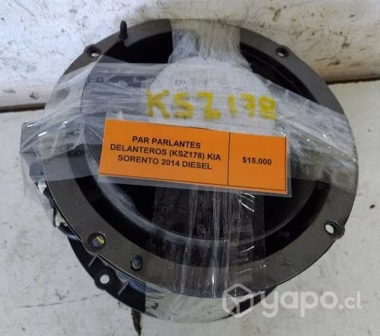 Par Parlantes Delanteros (KSZ178) Kia Sorento 2014