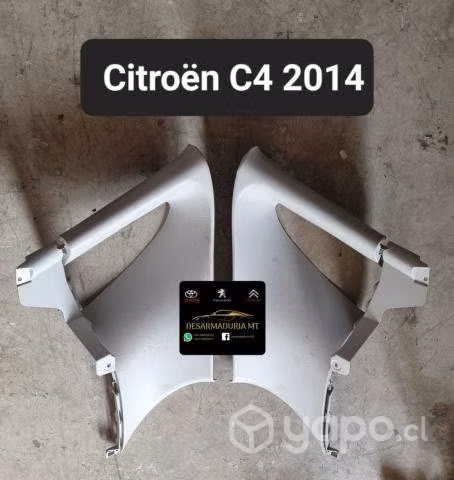 Plásticos interiores Citroen C4 2014
