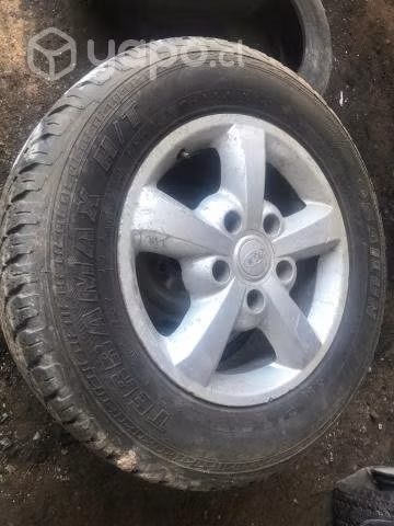 Llanta aluminio c/neum 24565R17 (296) Sorento 2.5