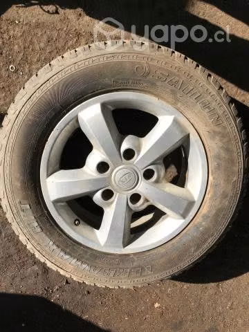 Llanta aluminio c/neum (569) 24565R17 Sorento 2.5
