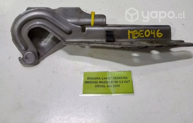 Bisagra Capot Derecha (MBE046) Mazda BT50 3.2 AUT
