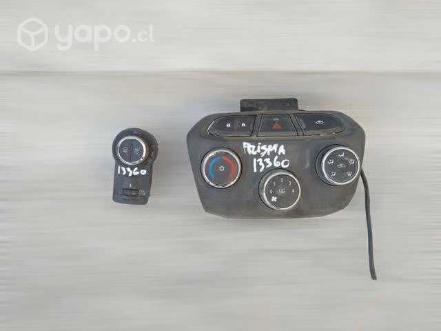 Control calefacción Chevrolet prisma