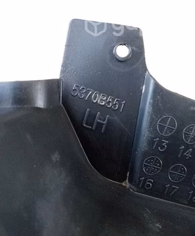 Guardabarros Delant Izquierdo Mitsubishi New L200 - Imagen 3