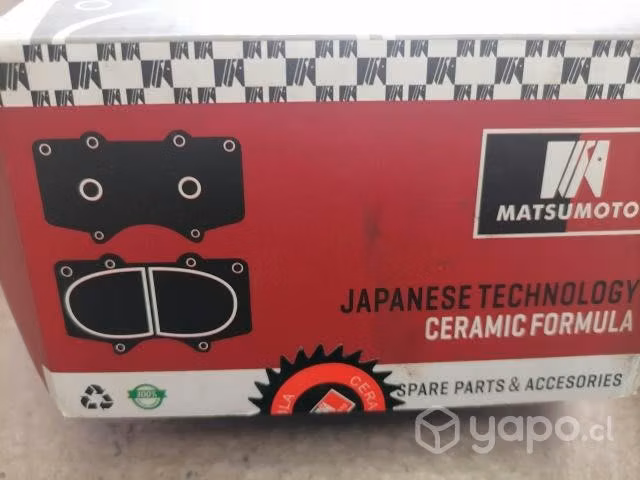 Pastillas de freno tecnología japonesa tercel