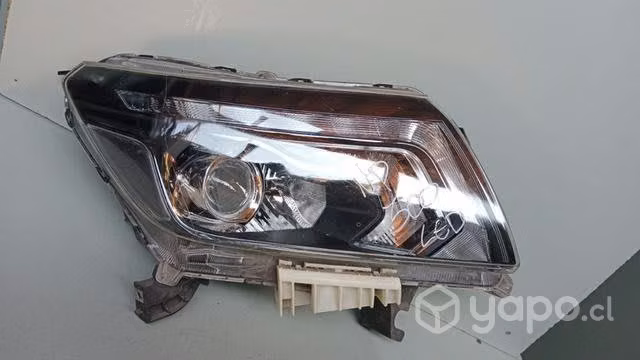 Optico nissan np300 led fondo negro derecho