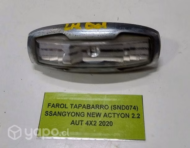 Farol Tapabarro Ssangyong New Actyon 2.2