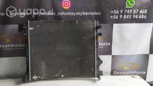 Radiador agua qashqai 2015 a 2023