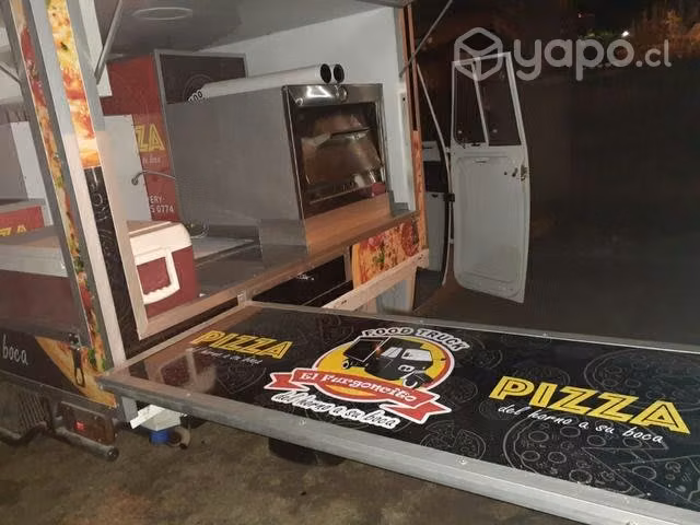 Moto acondicionada casi nuevo como food truck