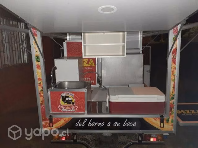 Moto acondicionada casi nuevo como food truck
