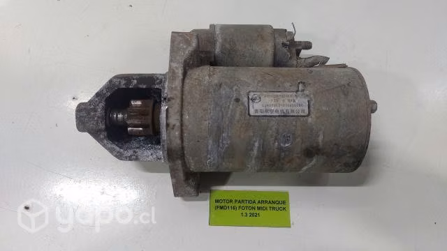 Motor Partida Arranque Foton Midi Truck 1.3