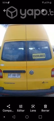 Escolar Volkswagen Transporter 2016