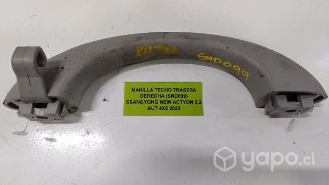 Manilla Techo Trasera Derecha SSangyong
